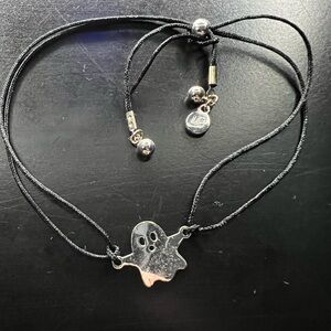 Silver Ghost Pendant bracelet